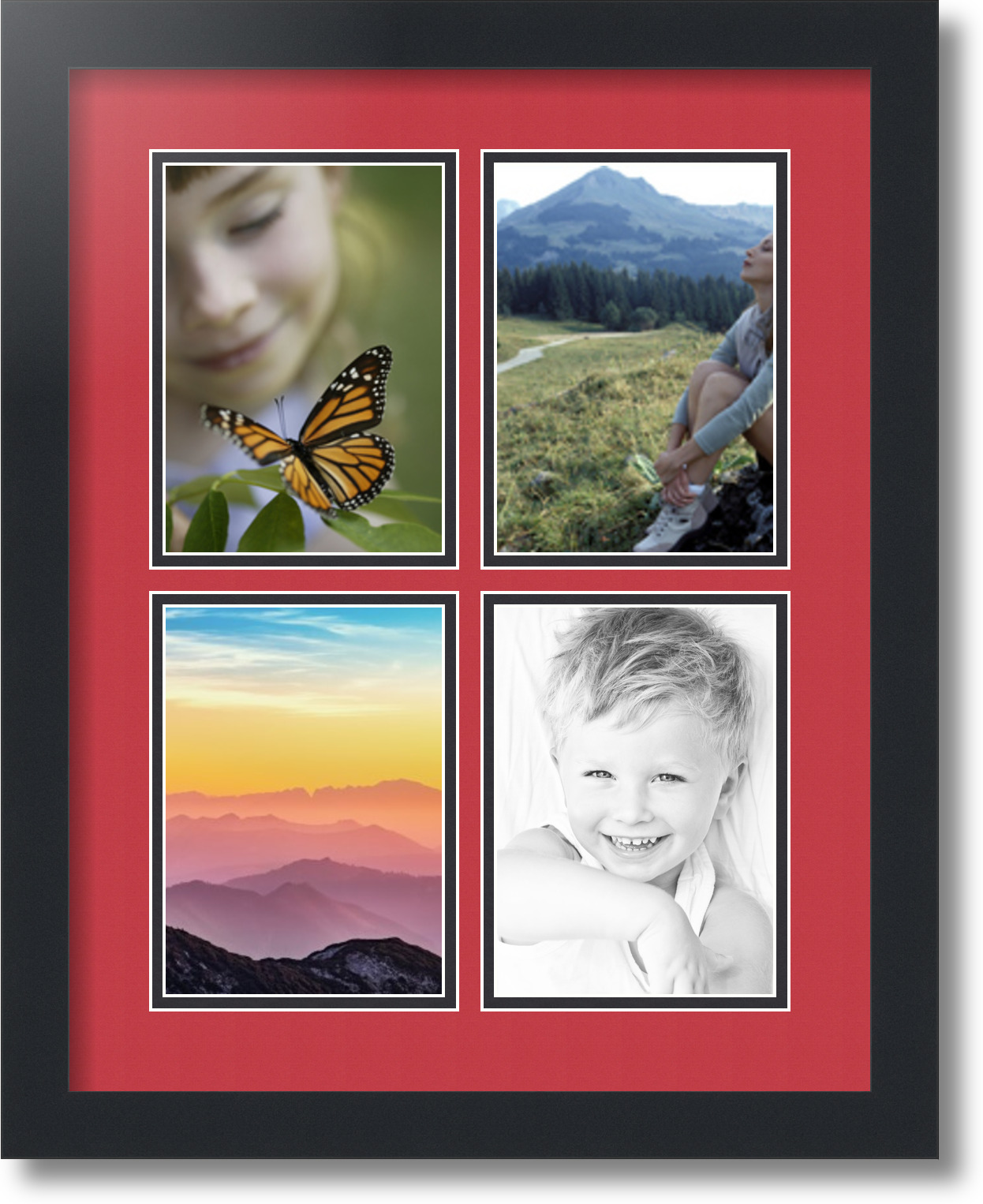 5x7 photo desktop collage frame 3 openings 5x7 photo desktop collage frame 3 openings