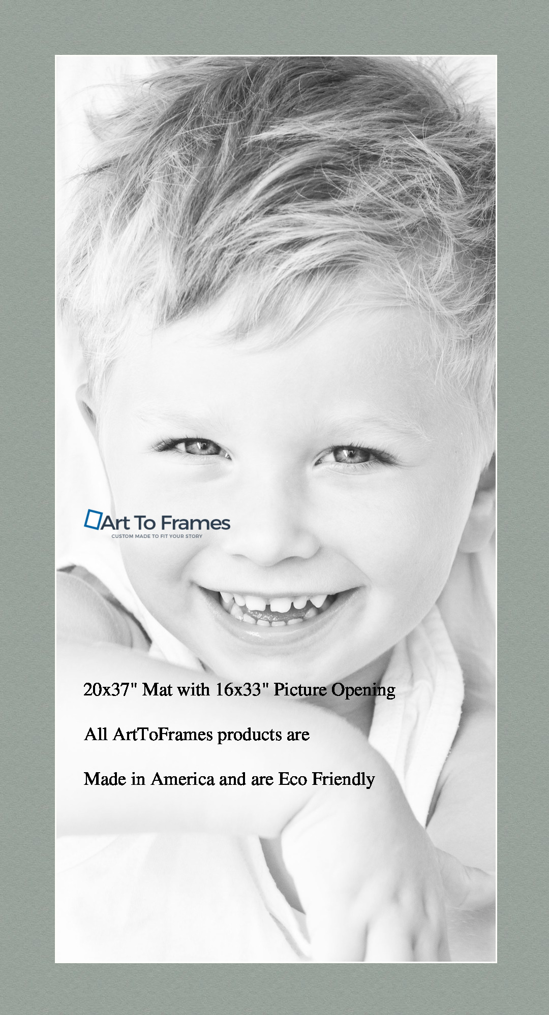 ArtToFrames Custom Green Silverpine Picture Photo Frame Mat Matting Board LG - Picture 40 of 157