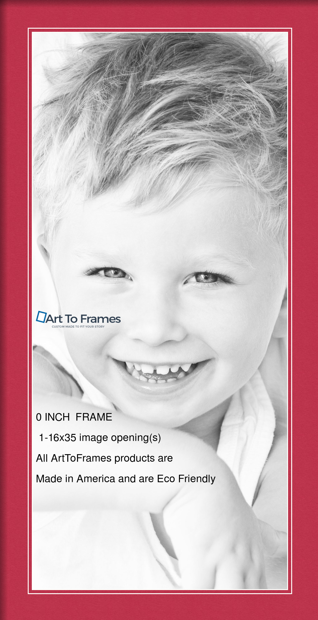 ArtToFrames Custom Red Rouge Picture Photo Frame Mat Matting Board LG - Picture 35 of 150