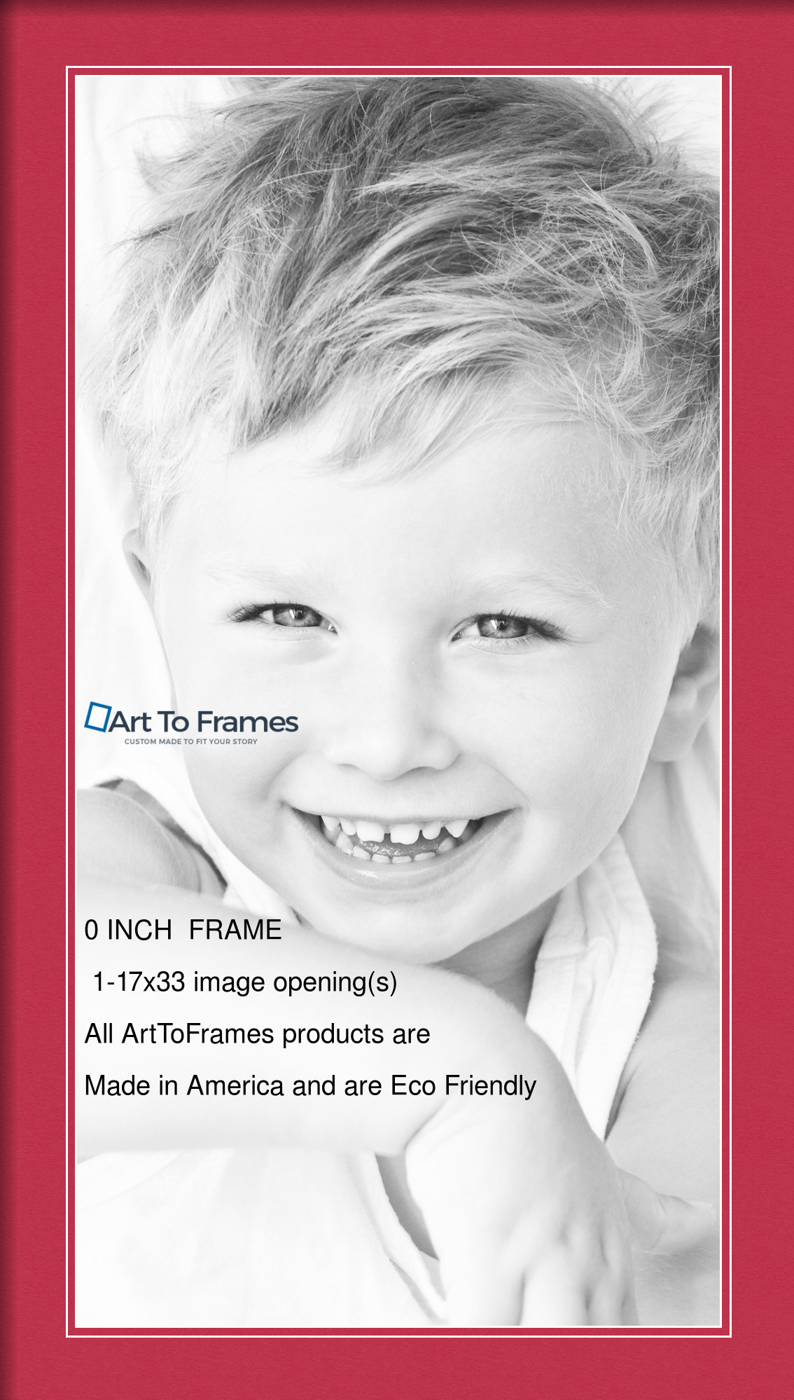 ArtToFrames Custom Red Rouge Picture Photo Frame Mat Matting Board LG - Picture 52 of 150