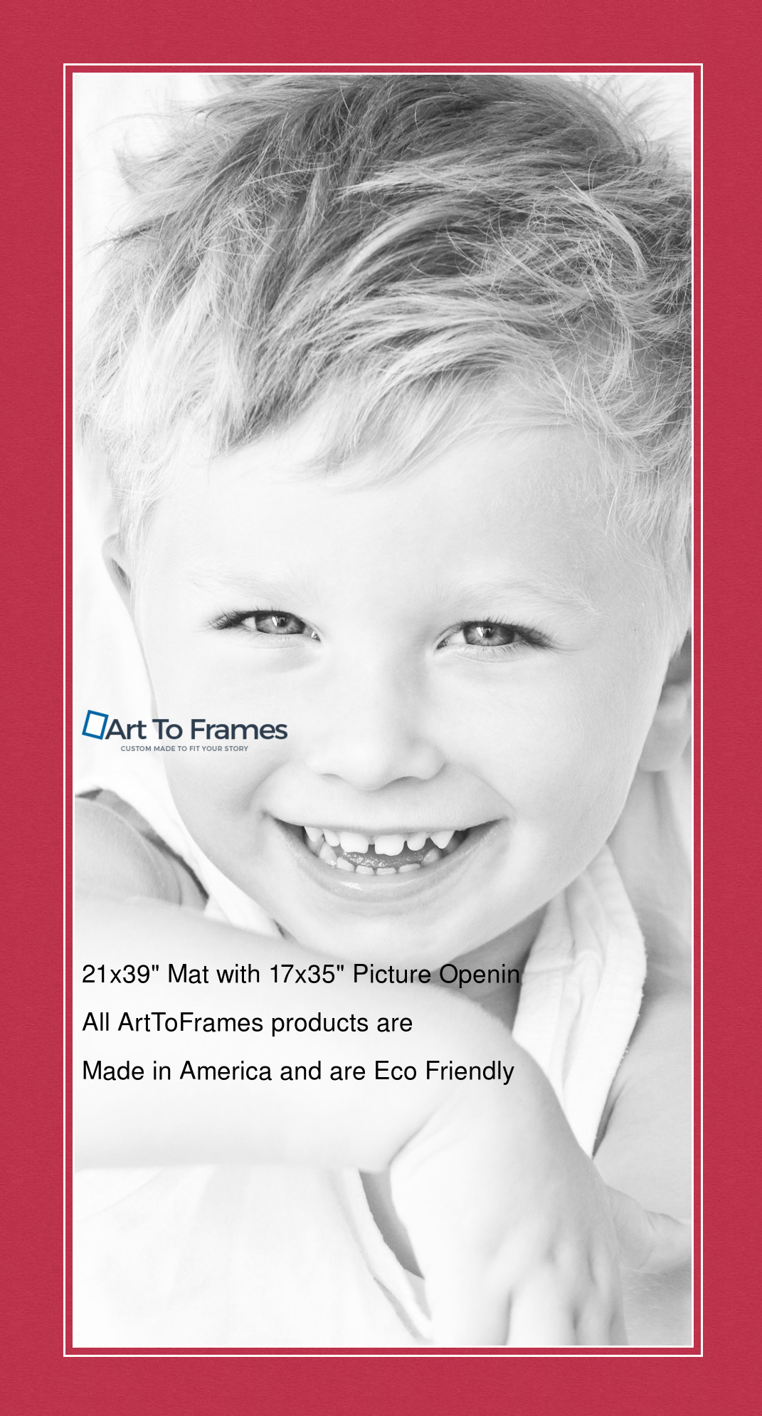 ArtToFrames Custom Red Rouge Picture Photo Frame Mat Matting Board LG - Picture 54 of 150