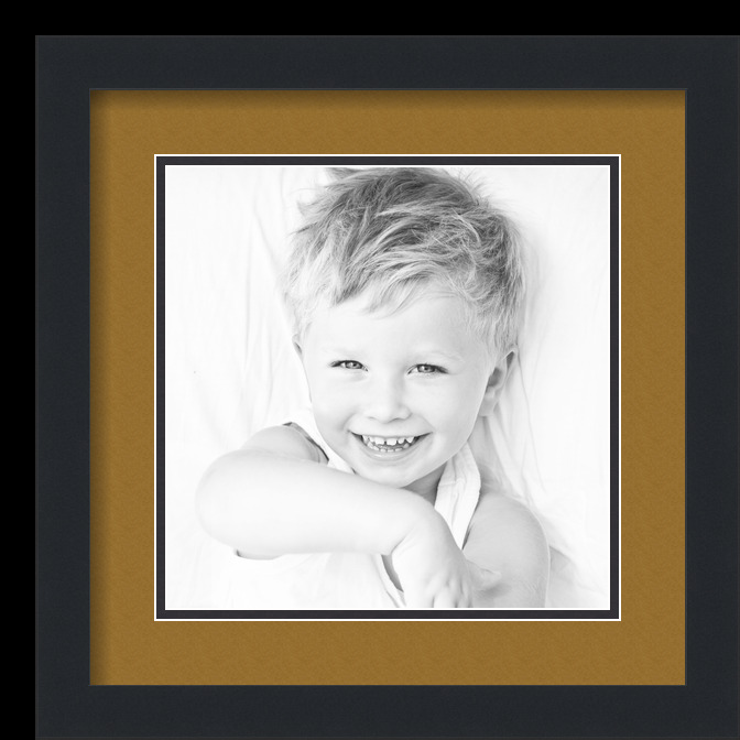 ArtToFrames matt 14x14 schwarzer Bilderrahmen mit 2" Doppelmatte, 10x10 Öffnung - Bild 170 von 497