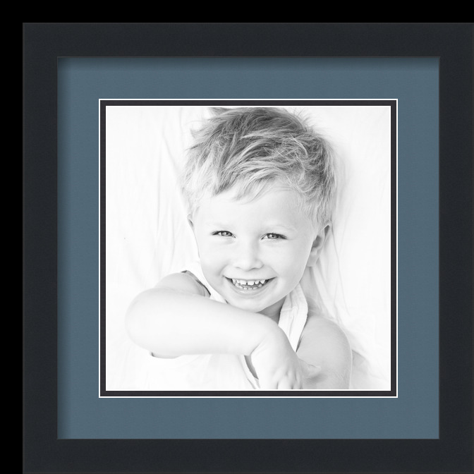 ArtToFrames matt 14x14 schwarzer Bilderrahmen mit 2" Doppelmatte, 10x10 Öffnung - Bild 50 von 497
