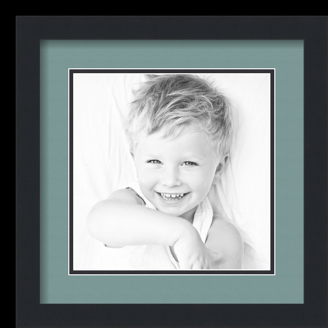 ArtToFrames matt 14x14 schwarzer Bilderrahmen mit 2" Doppelmatte, 10x10 Öffnung - Bild 250 von 497