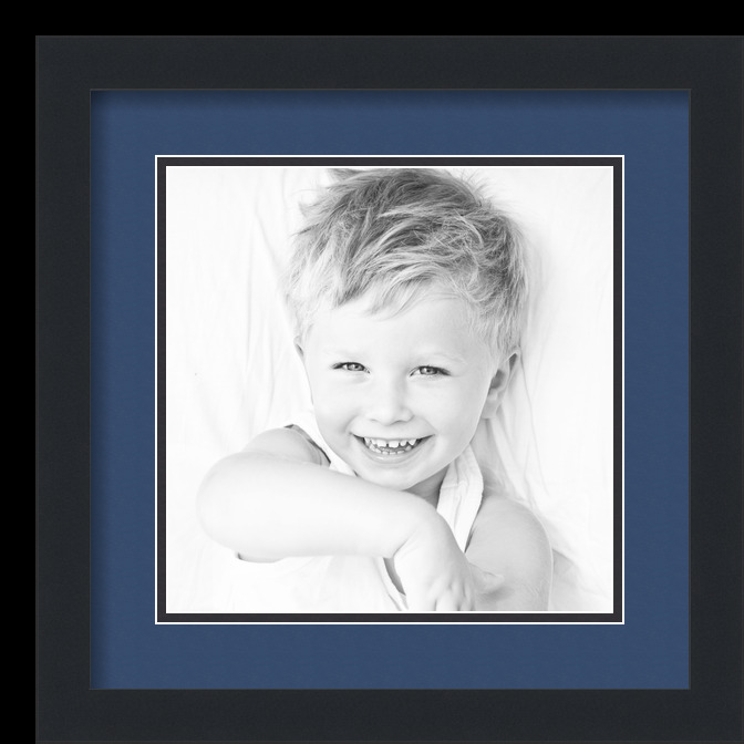ArtToFrames matt 14x14 schwarzer Bilderrahmen mit 2" Doppelmatte, 10x10 Öffnung - Bild 42 von 497