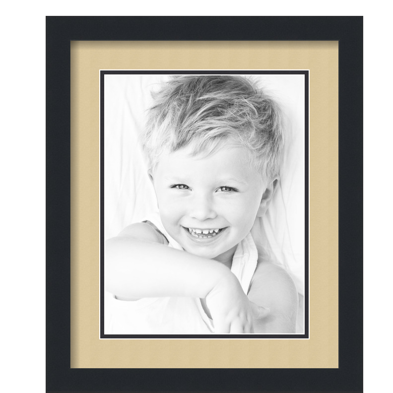 ArtToFrames Matted 14x17 Black Picture Frame with 2" Double Mat, 10x13 Opening - Picture 242 of 497