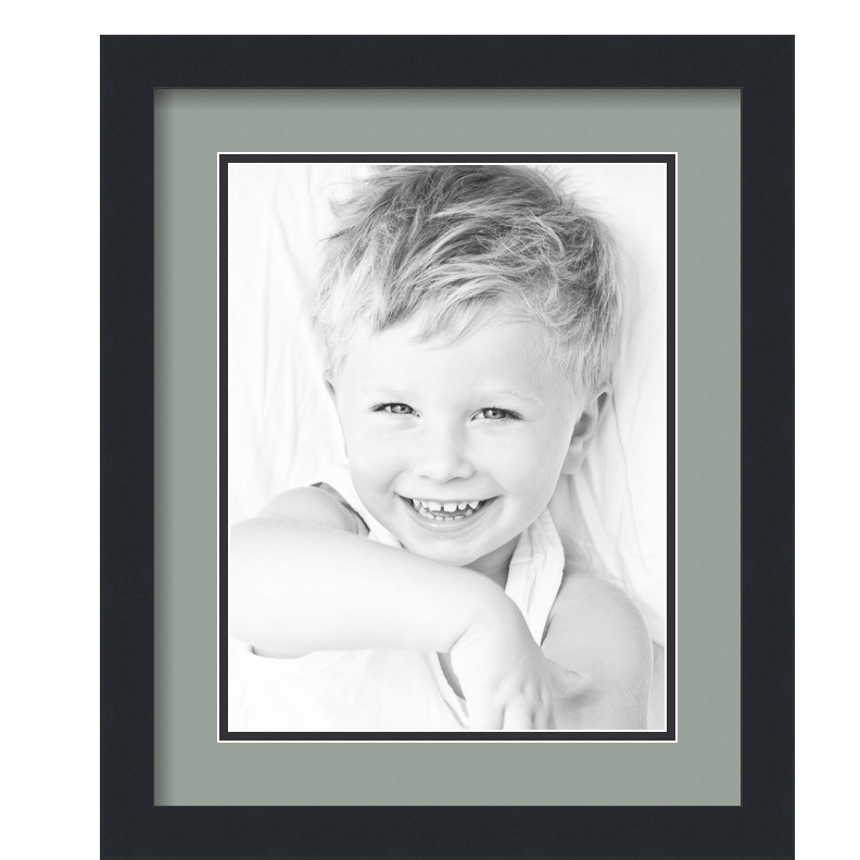 ArtToFrames Matted 14x17 Black Picture Frame with 2" Double Mat, 10x13 Opening - Picture 258 of 497