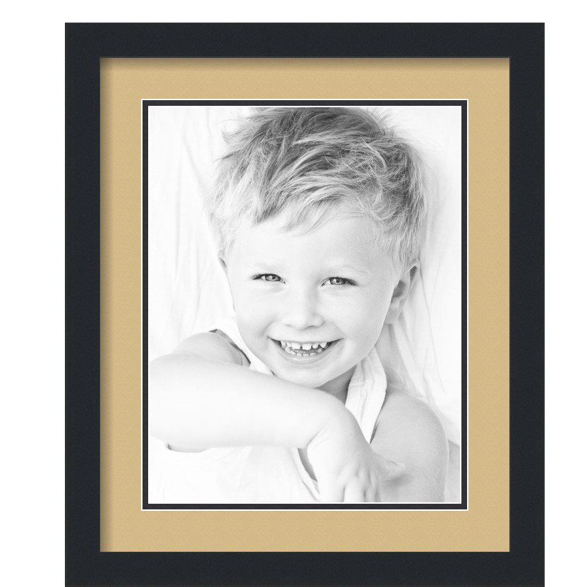 ArtToFrames Matted 15x18 Black Picture Frame with 2" Double Mat, 11x14 Opening - 第 154/497 張圖片