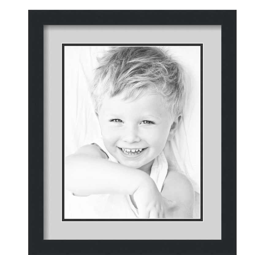 ArtToFrames Matted 15x18 Black Picture Frame with 2" Double Mat, 11x14 Opening - 第 186/497 張圖片