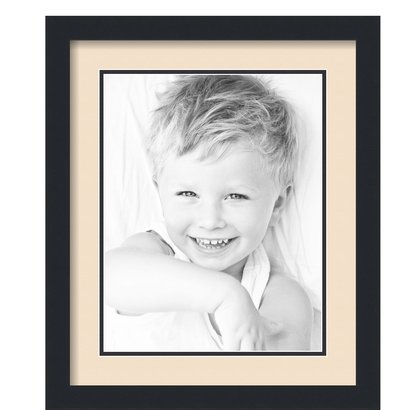 ArtToFrames Matted 15x18 Black Picture Frame with 2" Double Mat, 11x14 Opening - 第 282/497 張圖片