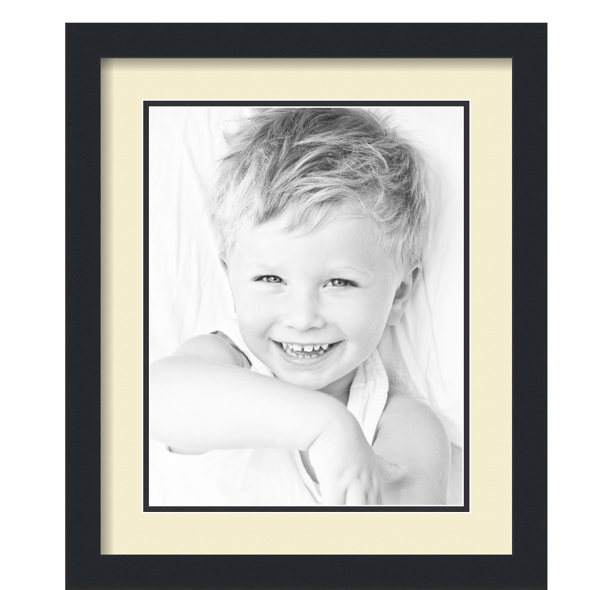 ArtToFrames Matted 15x18 Black Picture Frame with 2" Double Mat, 11x14 Opening - 第 306/497 張圖片