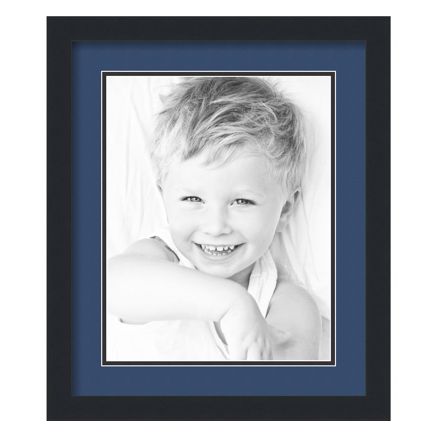 ArtToFrames Matted 15x18 Black Picture Frame with 2" Double Mat, 11x14 Opening - Picture 42 of 497