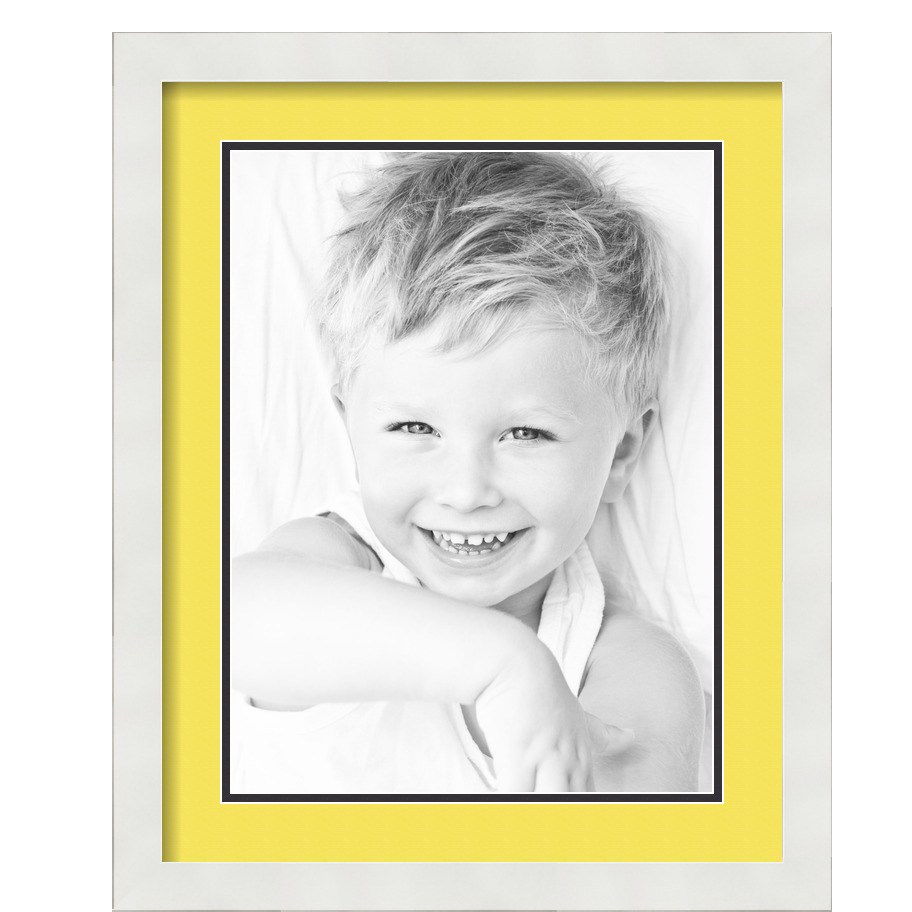 ArtToFrames Matted 16x20 White Picture Frame with 2" Double Mat, 12x16 Opening - Picture 490 of 497