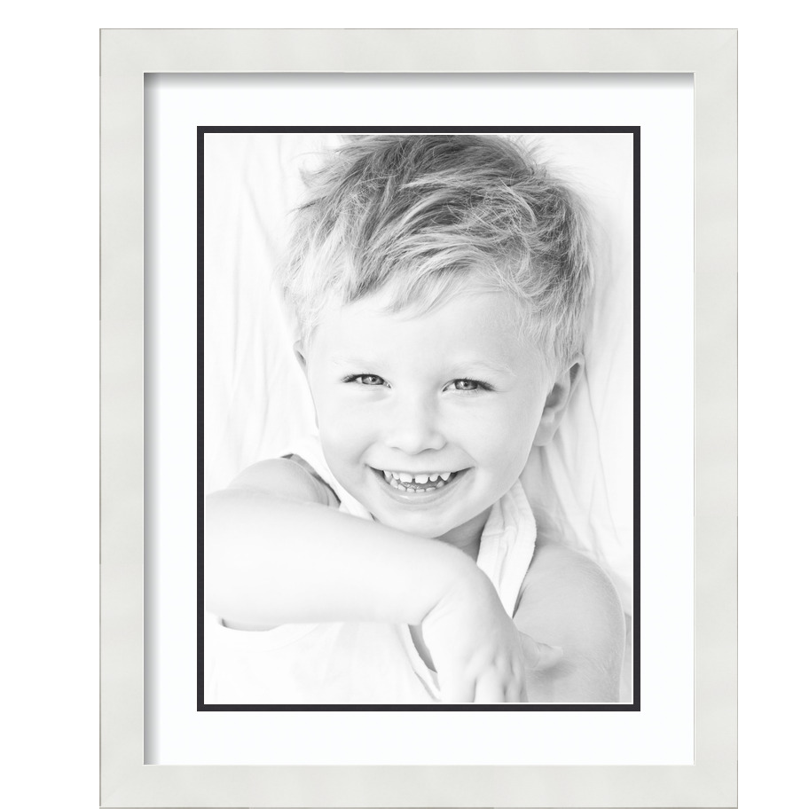 ArtToFrames Matted 16x20 White Picture Frame with 2" Double Mat, 12x16 Opening - Picture 2 of 497