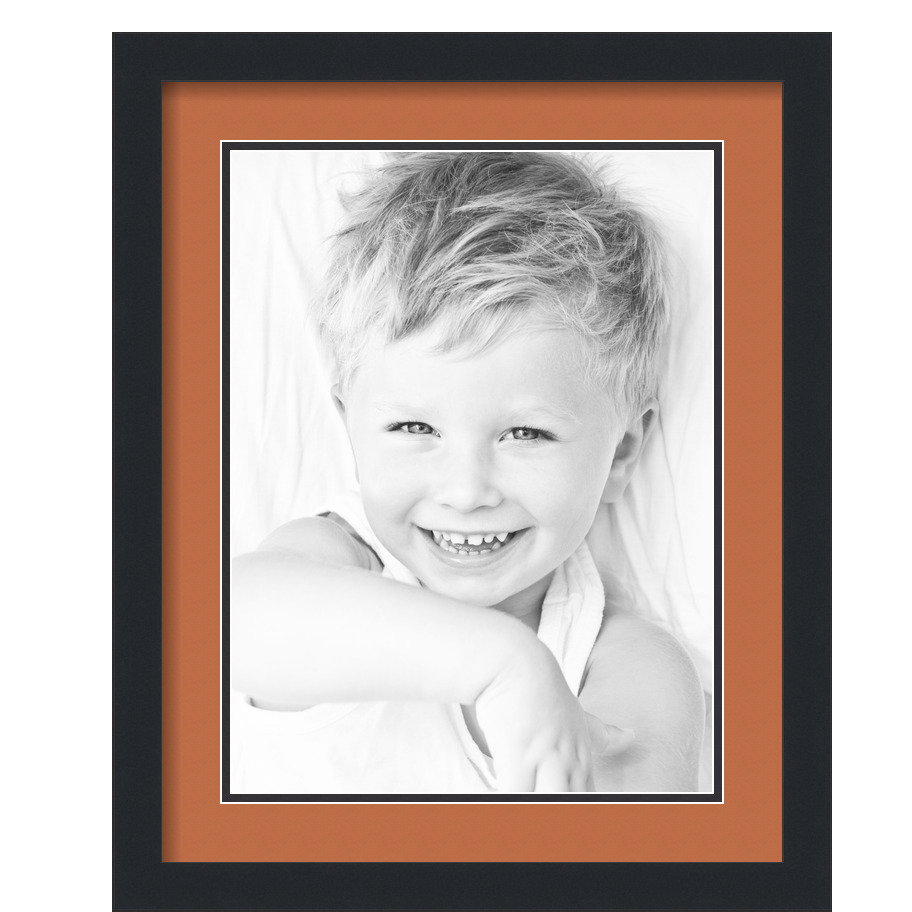 ArtToFrames Cornice portafoto nera opaca 16x20 con doppio tappetino 2", apertura 12x16 - Foto 330 di 497