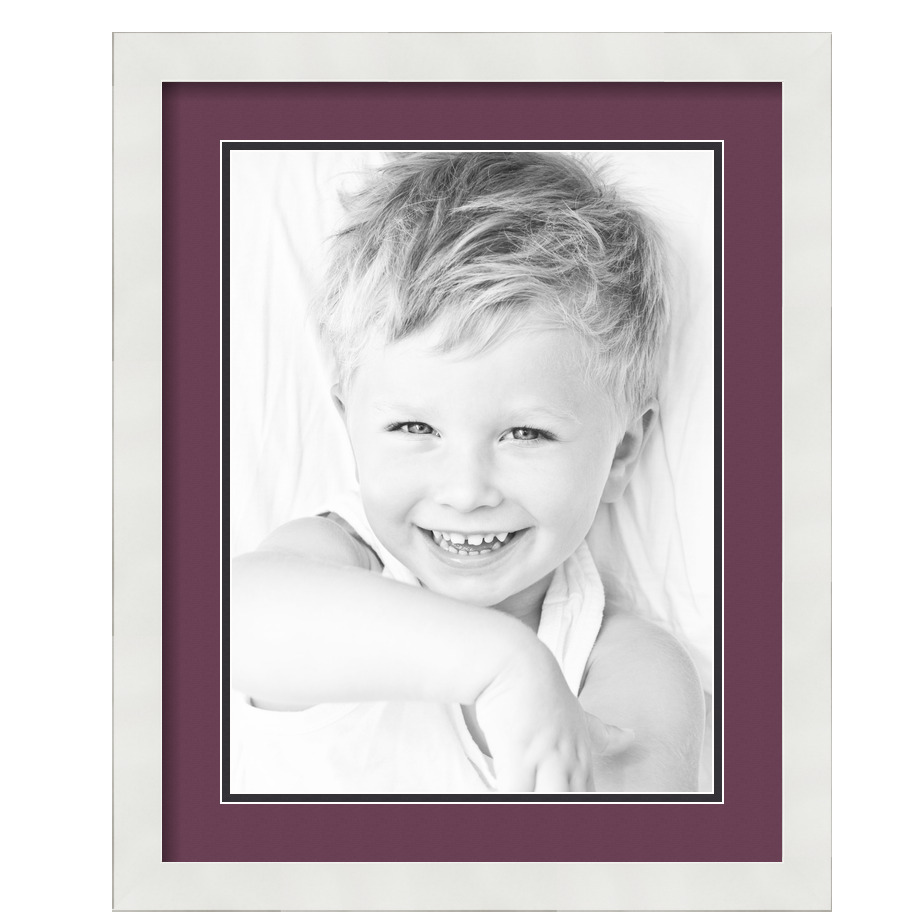 ArtToFrames Matted 16x20 White Picture Frame with 2" Double Mat, 12x16 Opening - Picture 410 of 497