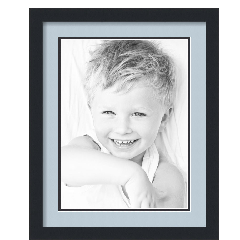 ArtToFrames Cornice portafoto nera opaca 16x20 con doppio tappetino 2", apertura 12x16 - Foto 26 di 497