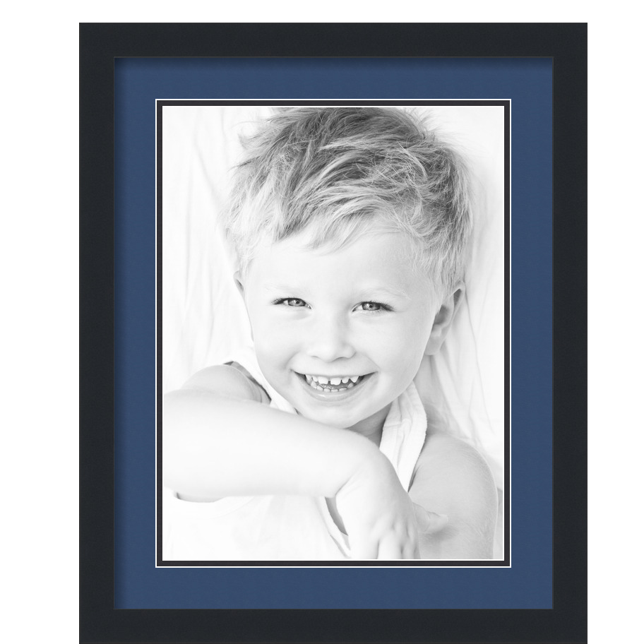 ArtToFrames Cornice portafoto nera opaca 16x20 con doppio tappetino 2", apertura 12x16 - Foto 42 di 497