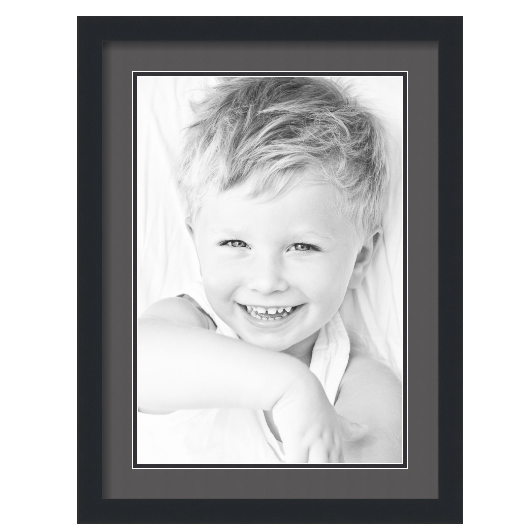 Marco de foto negro enmarañado ArtToFrames 17x23 con alfombra doble de 2", apertura de 13x19 - Imagen 18 de 497