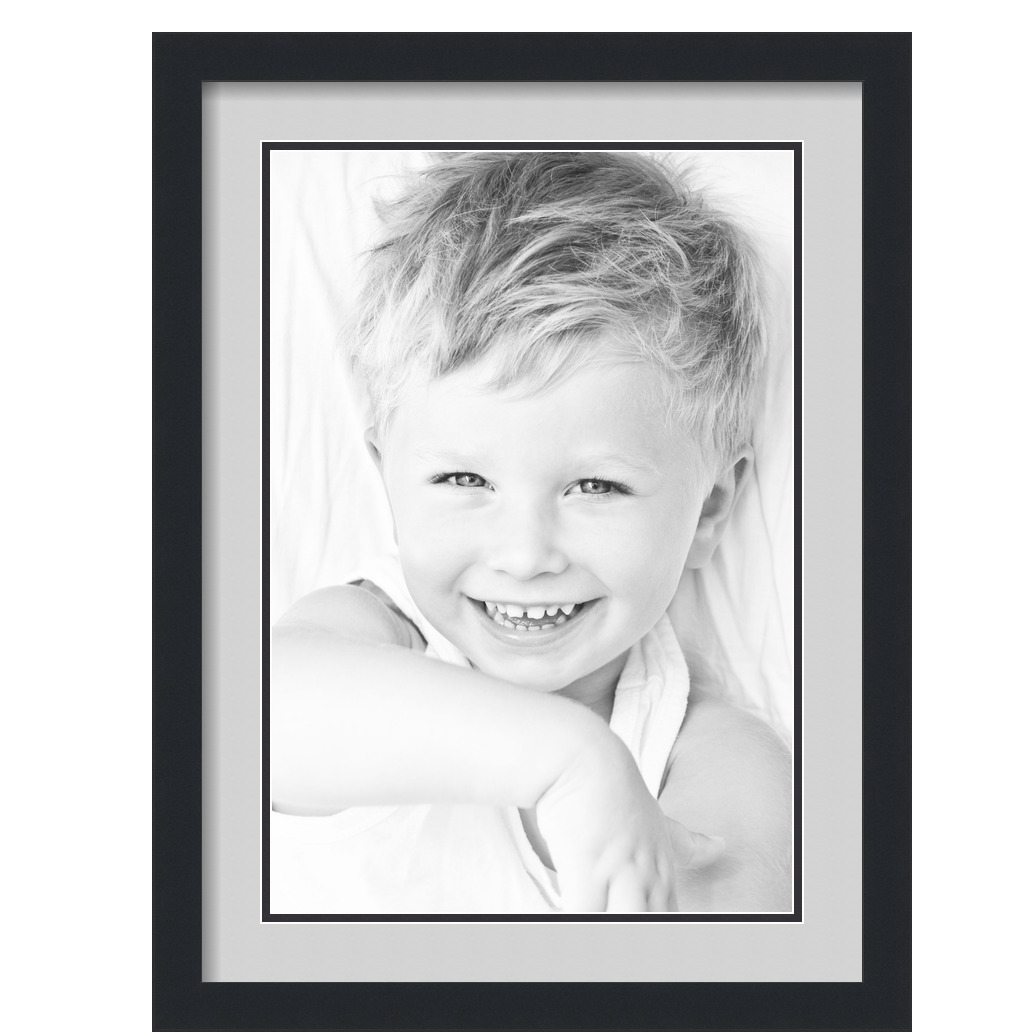 Marco de foto negro enmarañado ArtToFrames 17x23 con alfombra doble de 2", apertura de 13x19 - Imagen 186 de 497