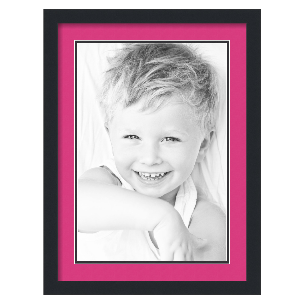 Marco de foto negro enmarañado ArtToFrames 17x23 con alfombra doble de 2", apertura de 13x19 - Imagen 362 de 497