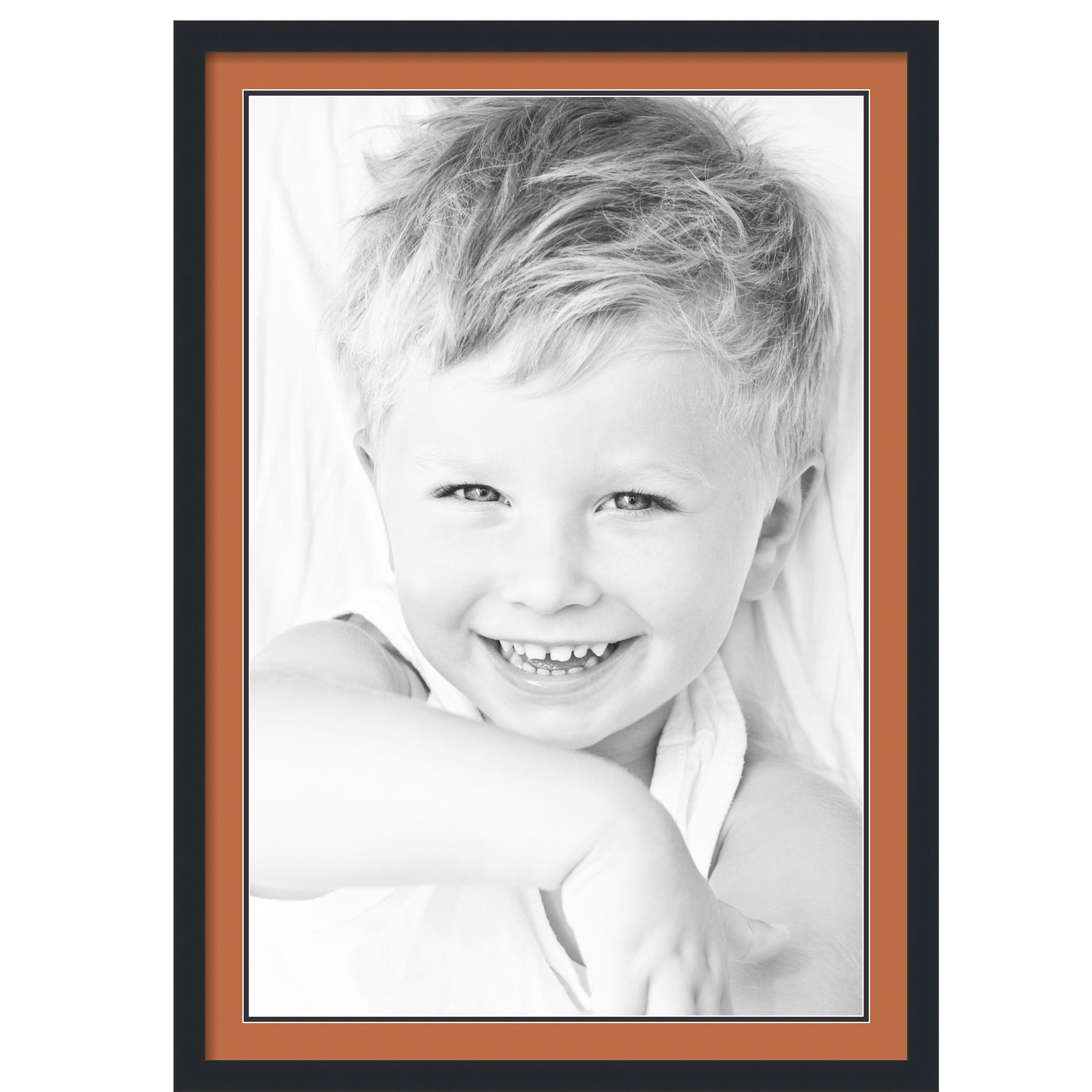 ArtToFrames Matted 28x40 Black Picture Frame with 2" Double Mat, 24x36 Opening - Picture 330 of 497