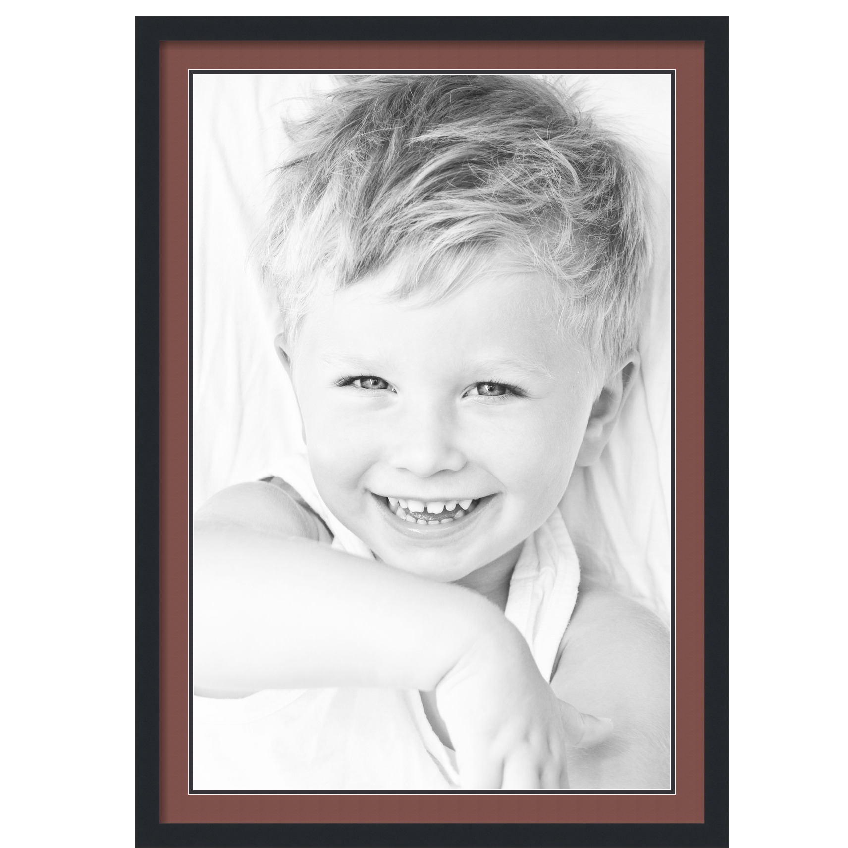 ArtToFrames Matted 28x40 Black Picture Frame with 2" Double Mat, 24x36 Opening - Picture 90 of 497