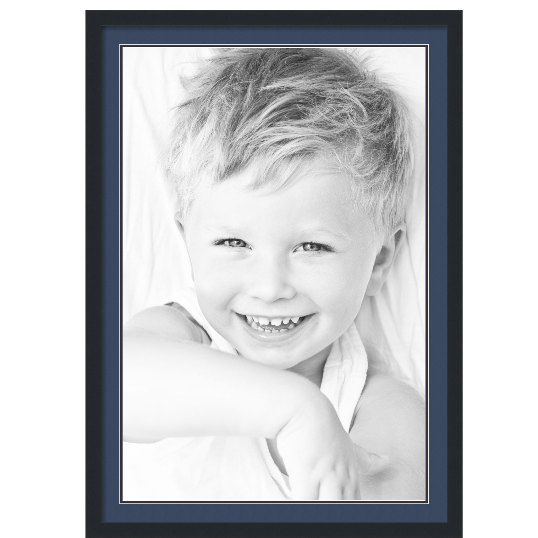 ArtToFrames Matted 28x40 Black Picture Frame with 2" Double Mat, 24x36 Opening - Picture 74 of 497