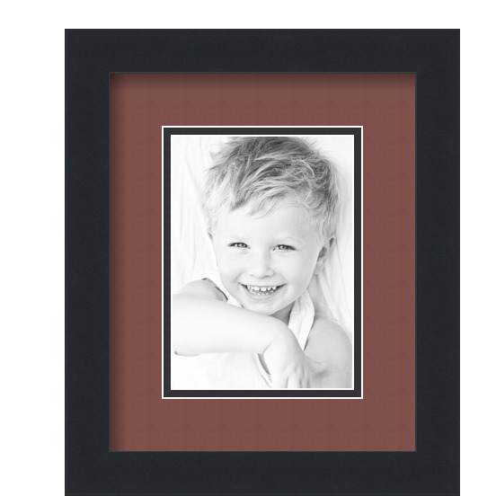 ArtToFrames Matted 9x11 Black Picture Frame with 2" Double Mat, 5x7 Opening - Picture 90 of 497