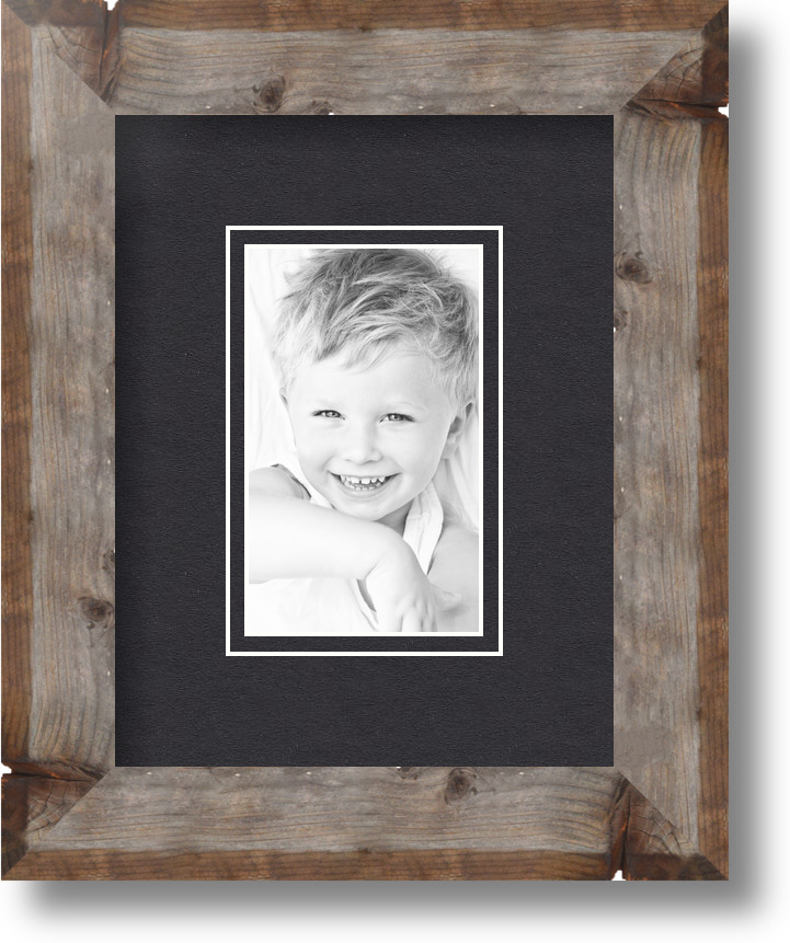 ArtToFrames Matted 7x9 Natural Picture Frame with 2" Double Mat, 3x5 Opening - Picture 12 of 621