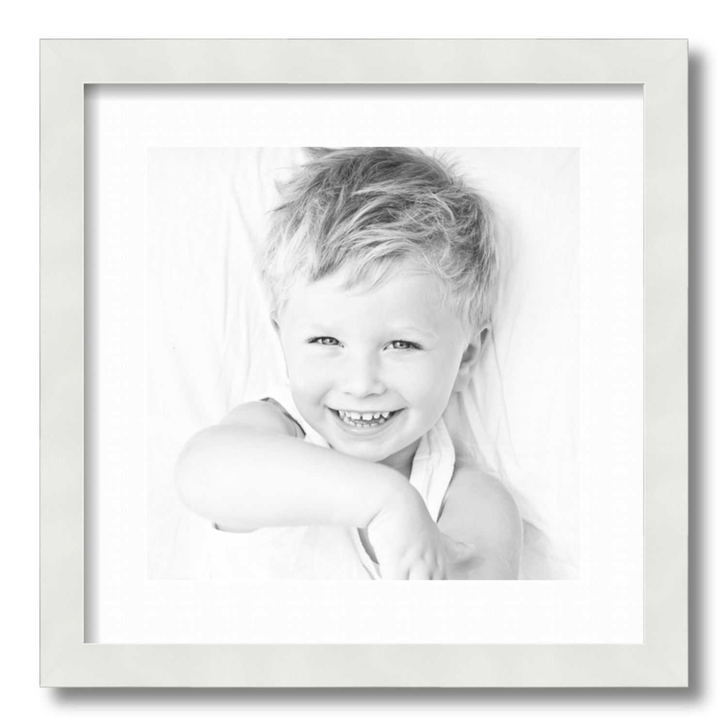 ArtToFrames Matted 16x16 White Picture Frame with 2" Mat, 12x12 Opening 3966 - Picture 2 of 489