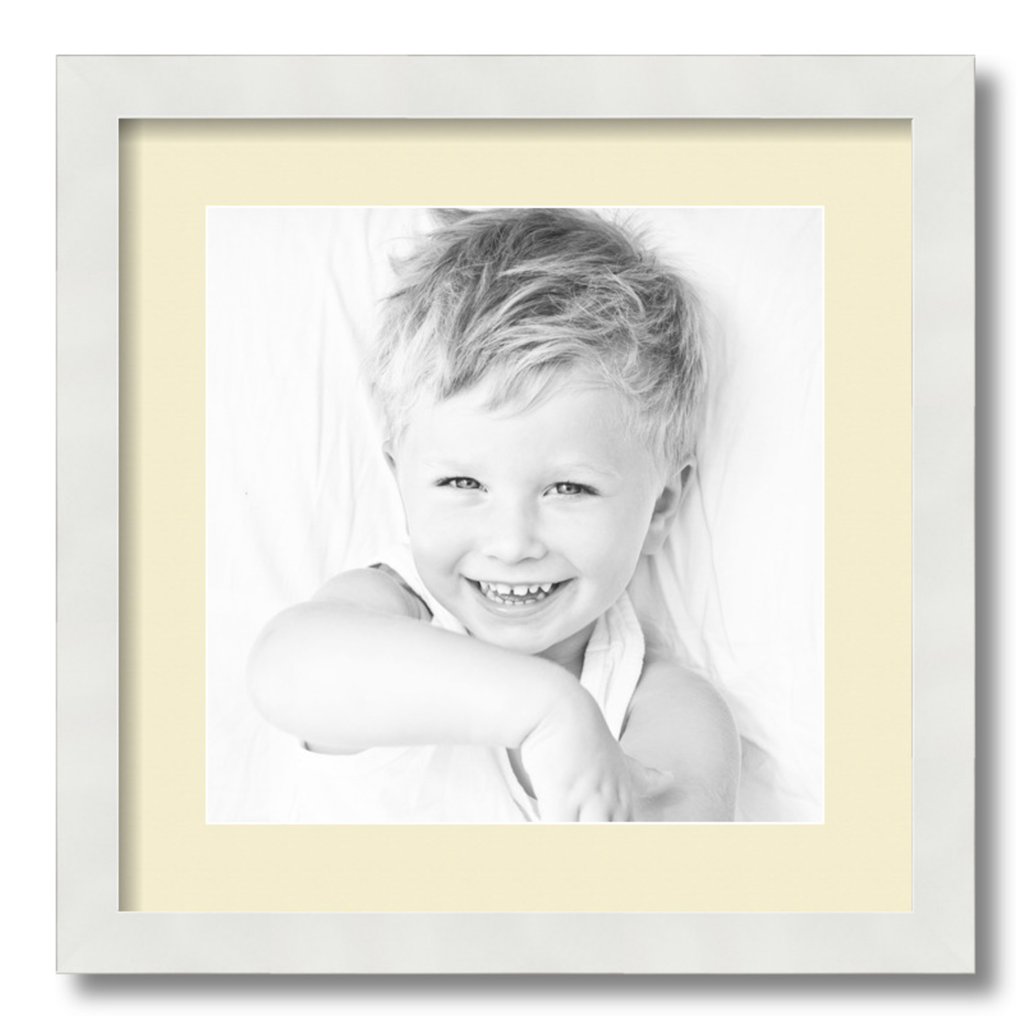 ArtToFrames Matted 16x16 White Picture Frame with 2" Mat, 12x12 Opening 3966 - Picture 274 of 489