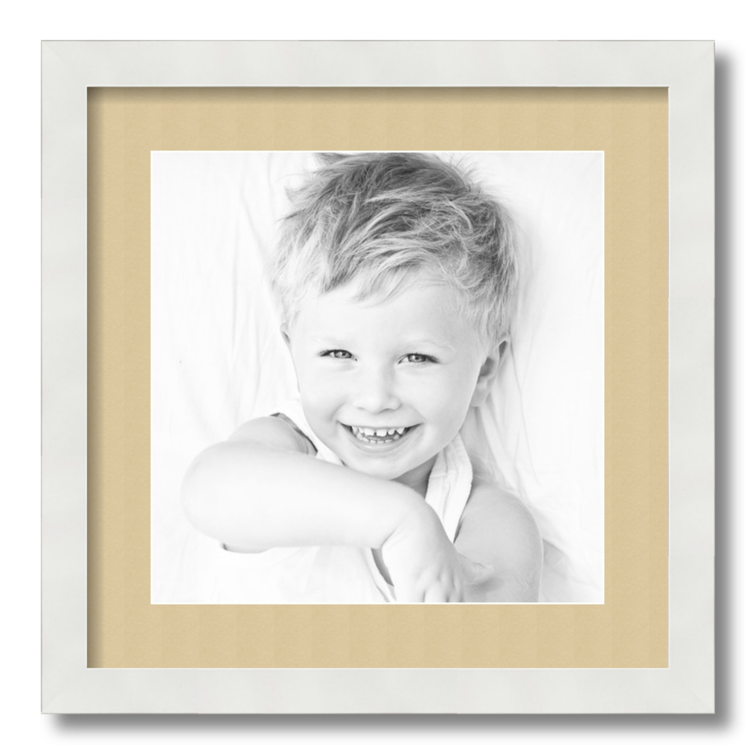 ArtToFrames Matted 16x16 White Picture Frame with 2" Mat, 12x12 Opening 3966 - Picture 202 of 489