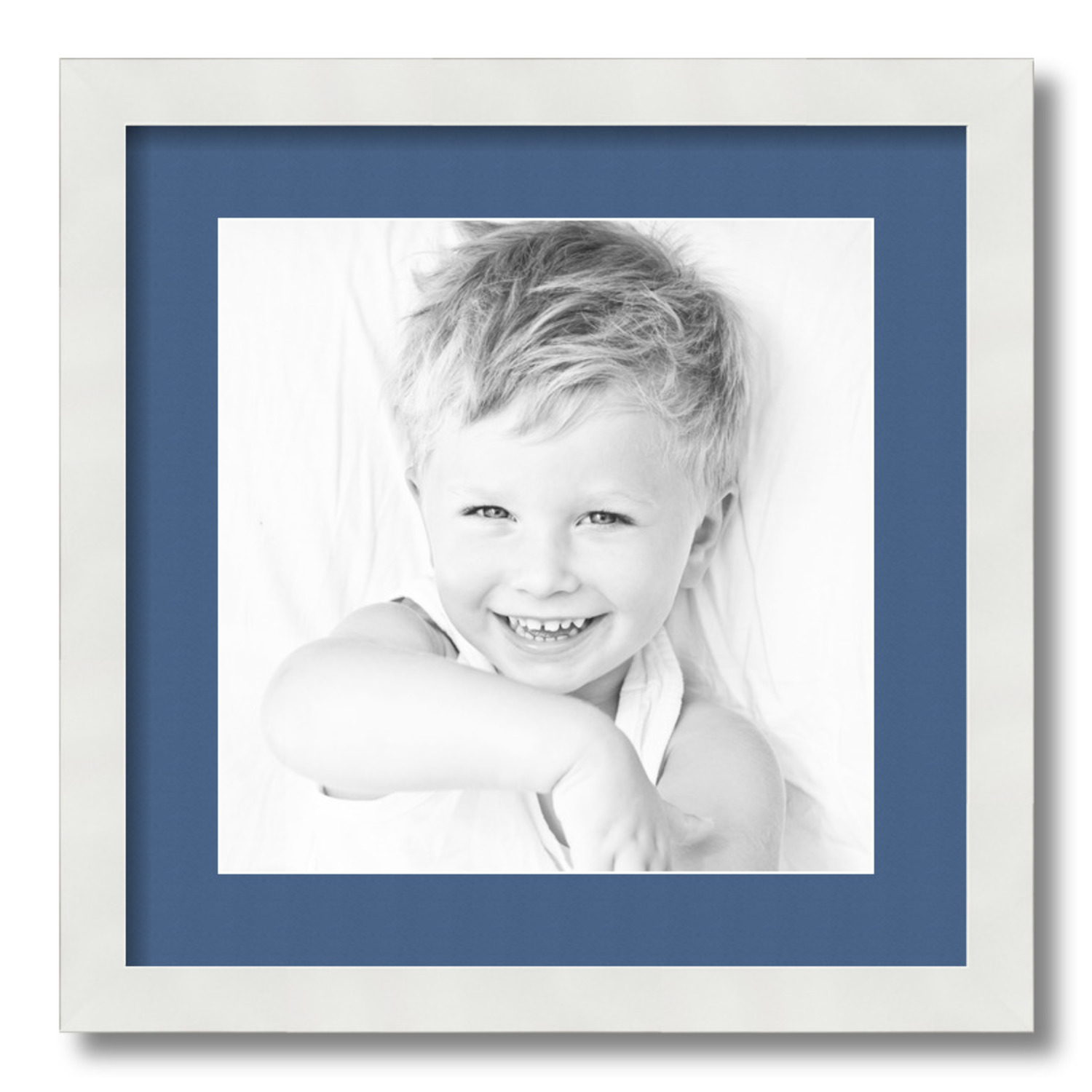 ArtToFrames Matted 16x16 White Picture Frame with 2" Mat, 12x12 Opening 3966 - Picture 82 of 489