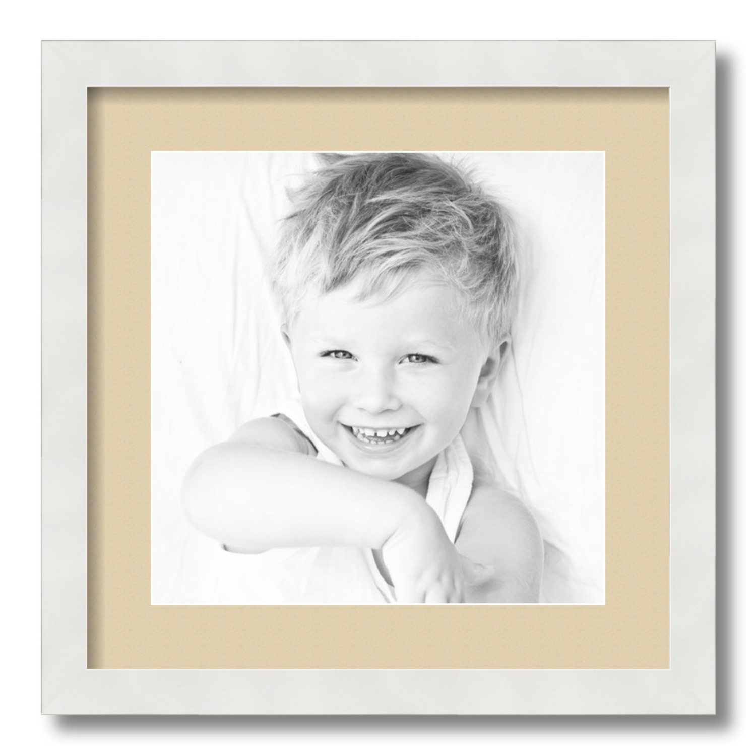 ArtToFrames Matted 16x16 White Picture Frame with 2" Mat, 12x12 Opening 3966 - Picture 154 of 489