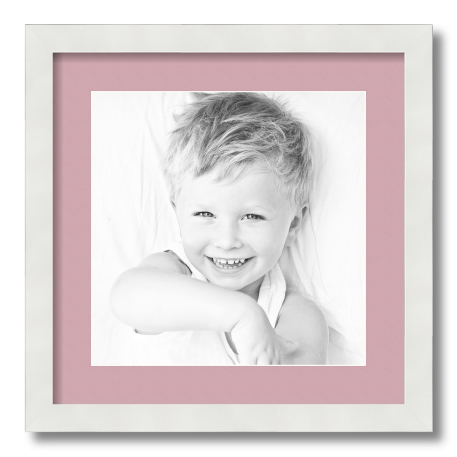 ArtToFrames Matted 16x16 White Picture Frame with 2" Mat, 12x12 Opening 3966 - Picture 314 of 489
