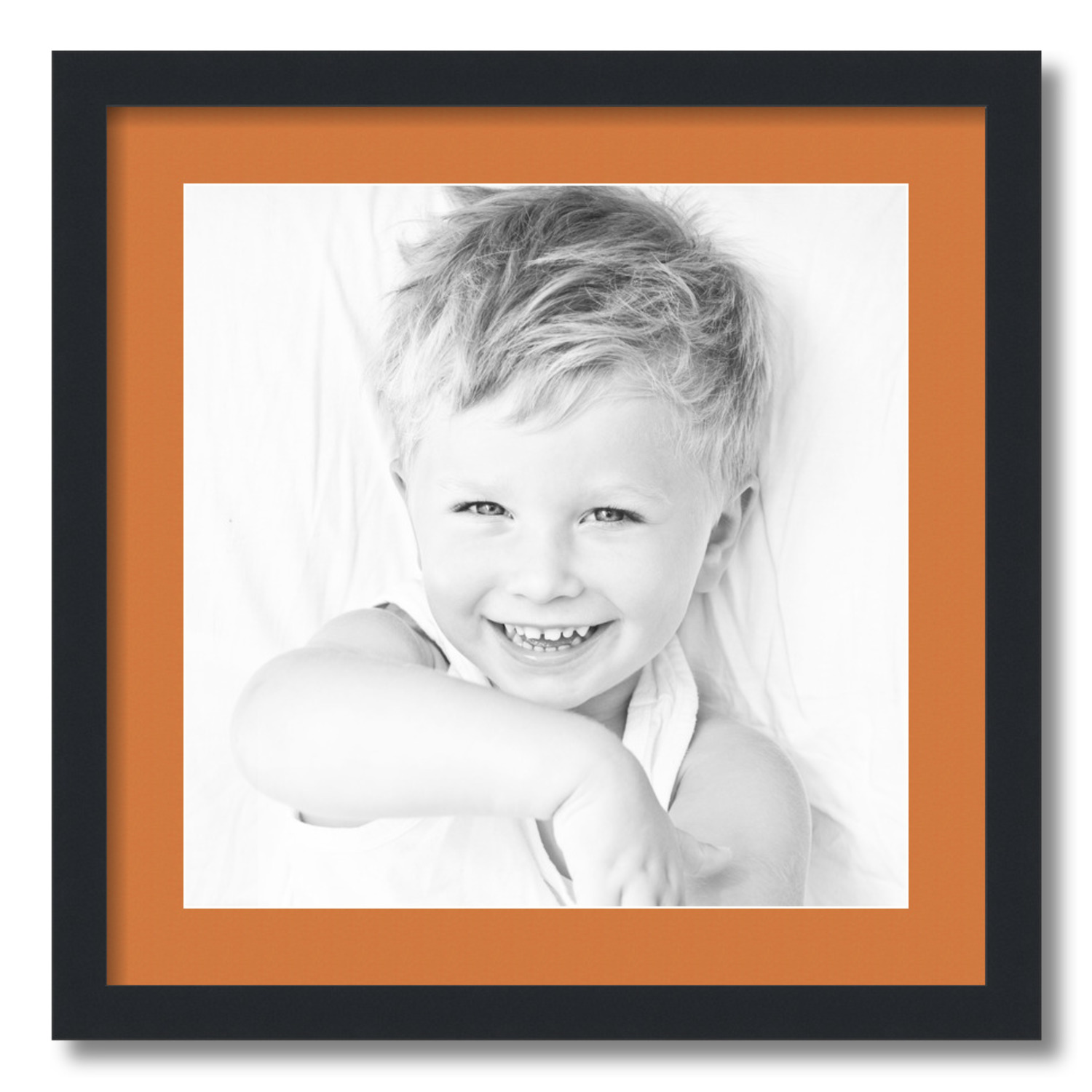 ArtToFrames Matted 20x20 Black Picture Frame with 2" Mat, 16x16 Opening 3926 - Picture 290 of 489