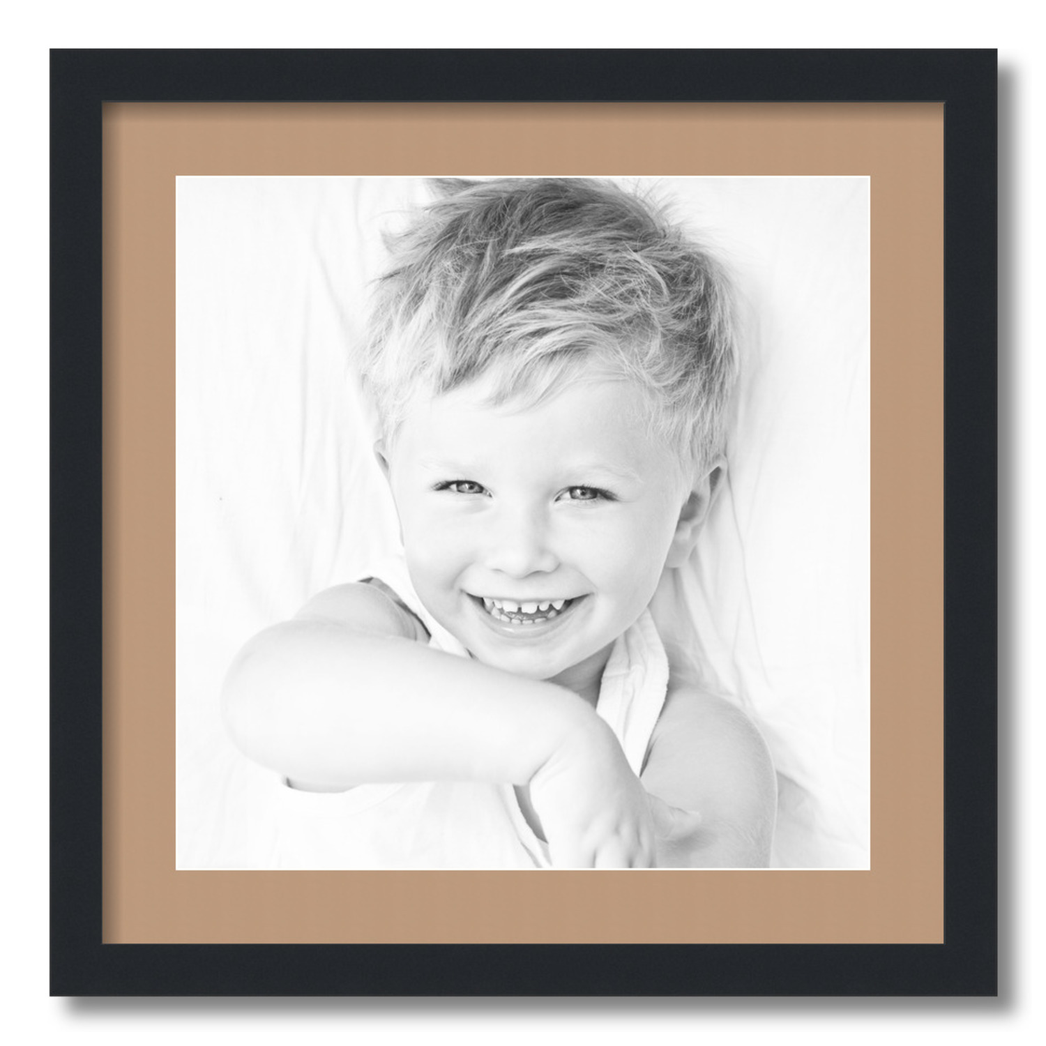 ArtToFrames Matted 20x20 Black Picture Frame with 2" Mat, 16x16 Opening 3926 - Picture 114 of 489