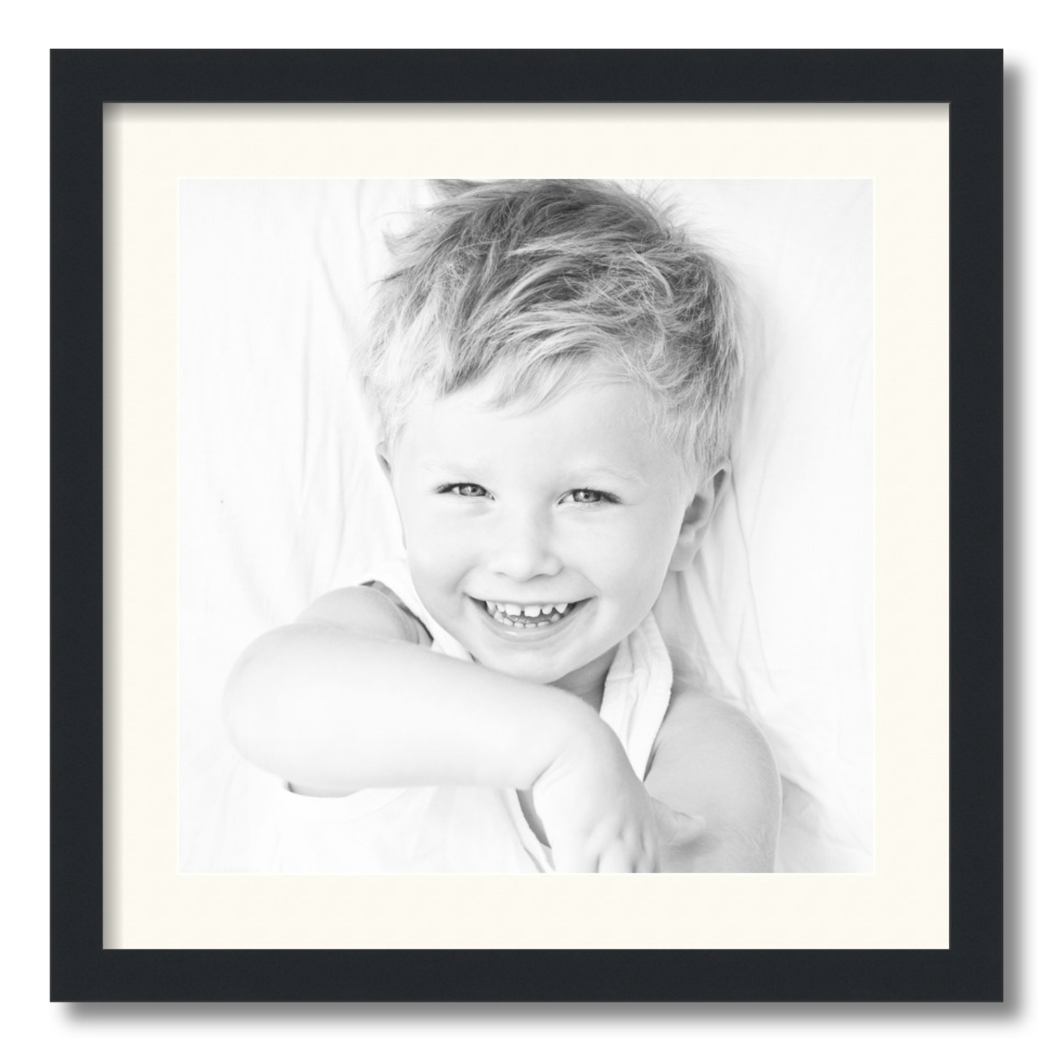 ArtToFrames Matted 20x20 Black Picture Frame with 2" Mat, 16x16 Opening 3926 - Picture 266 of 489