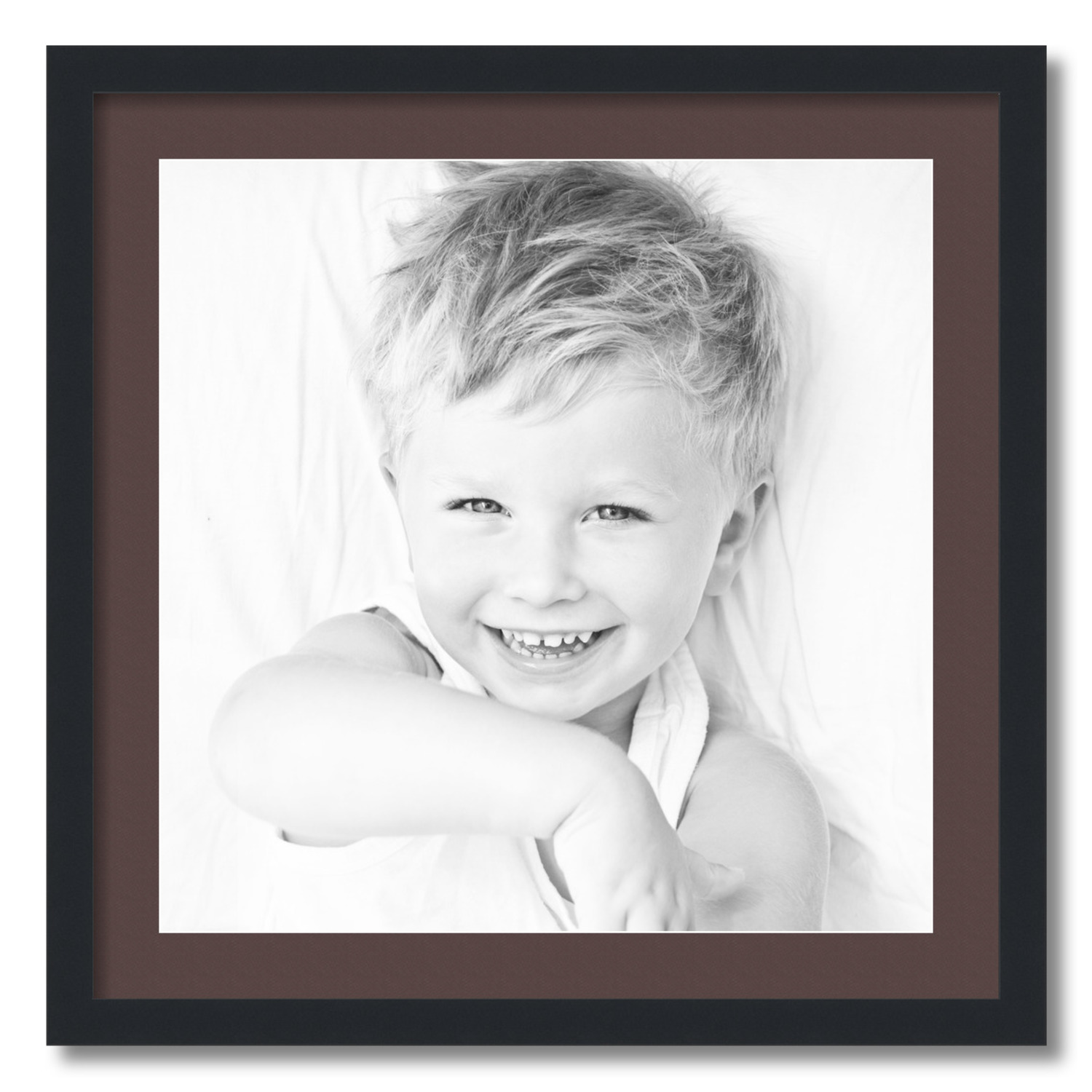 ArtToFrames matt 24x24 schwarzer Bilderrahmen mit 2" Matte, 20x20 Öffnung 3926 - Bild 130 von 489