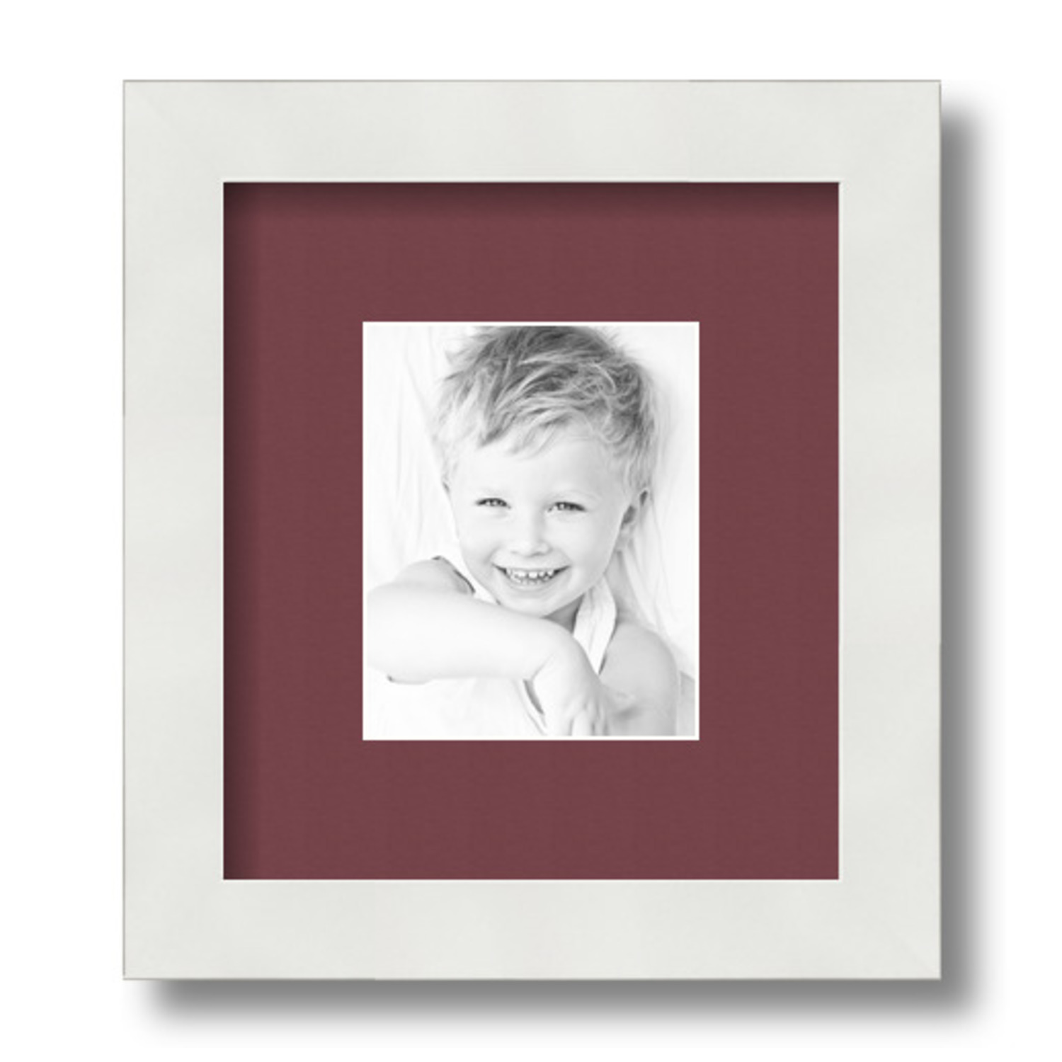ArtToFrames Matted 7.5x9 White Picture Frame with 2" Mat, 3.5x5 Opening 3966 - Picture 338 of 489