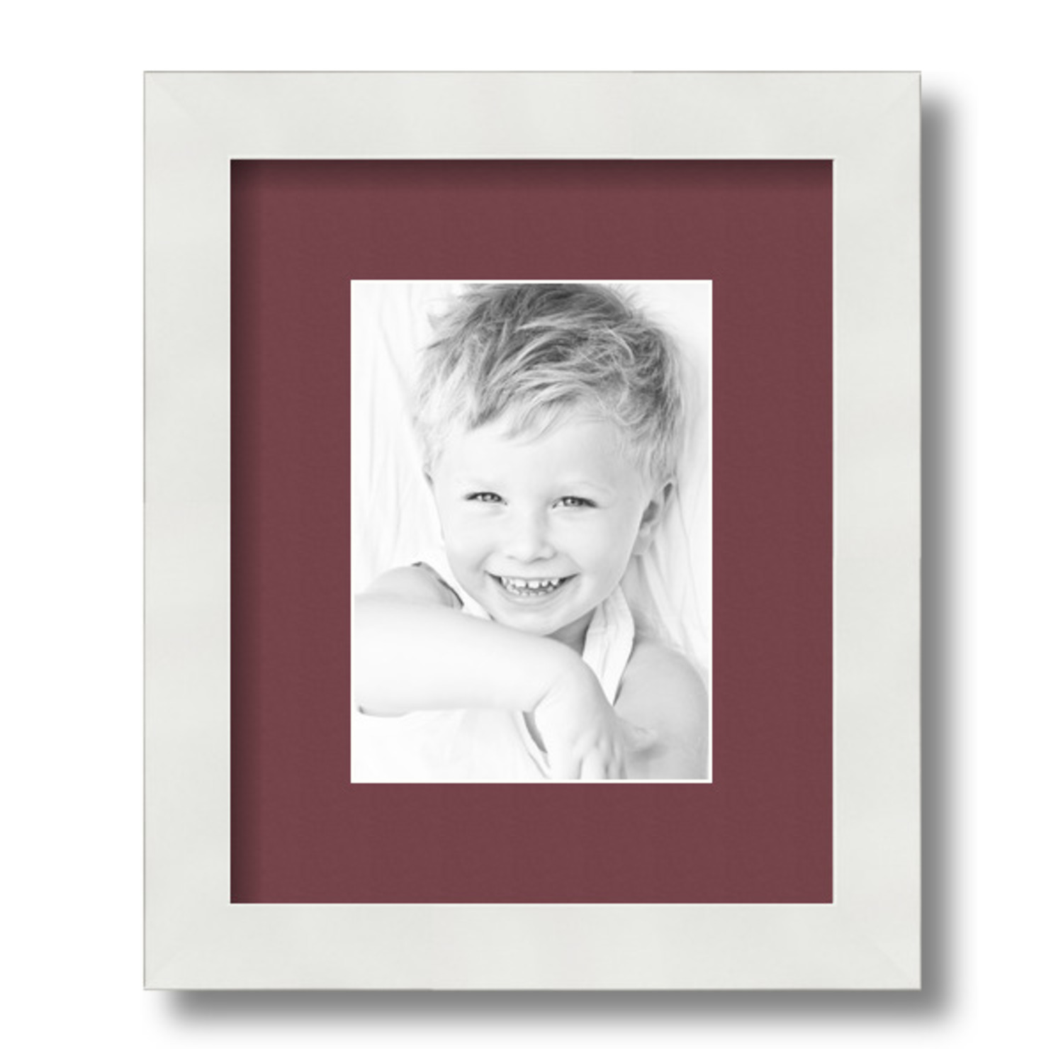 ArtToFrames Matted 9x11 White Picture Frame with 2" Mat, 5x7 Opening 3966 - Picture 338 of 489