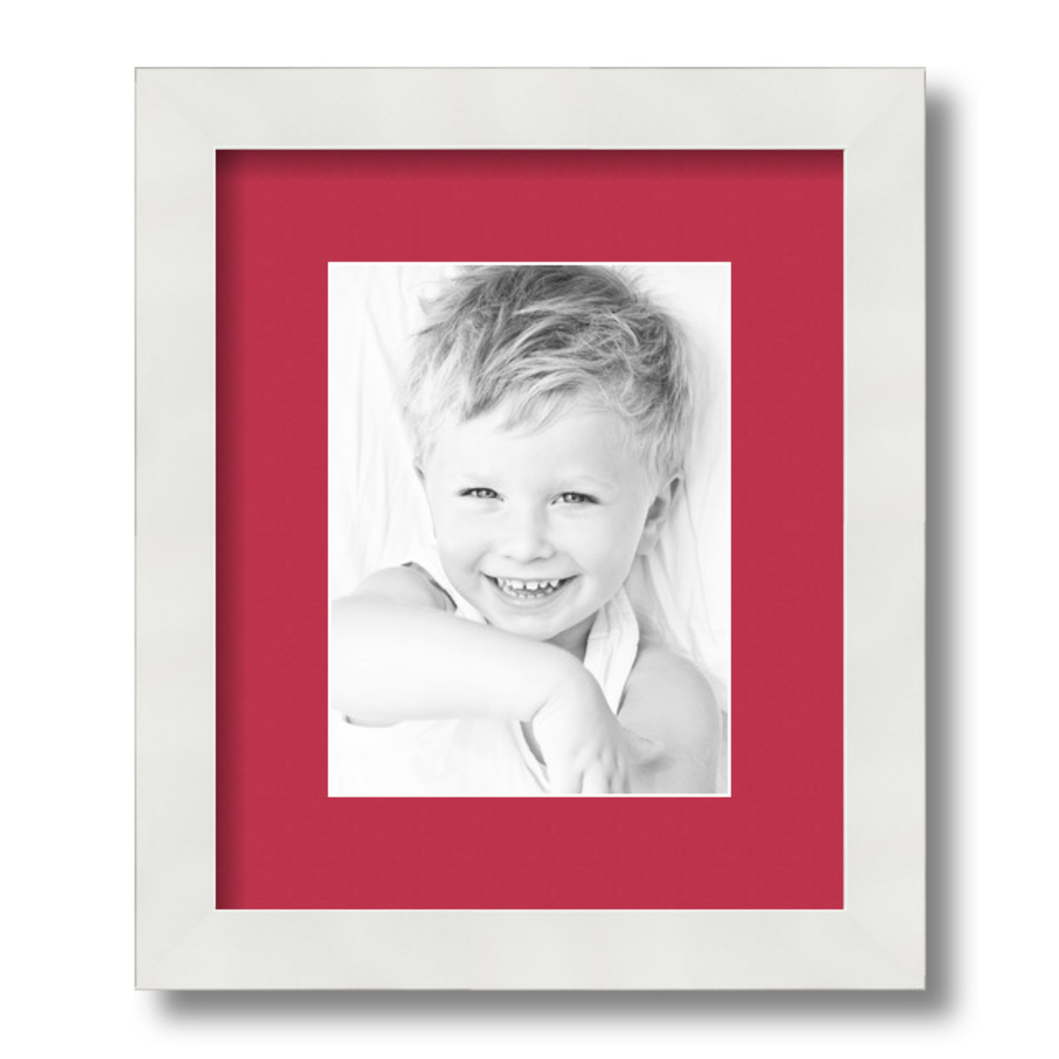ArtToFrames Matted 10x12 White Picture Frame with 2" Mat, 6x8 Opening 3966 - Picture 362 of 489