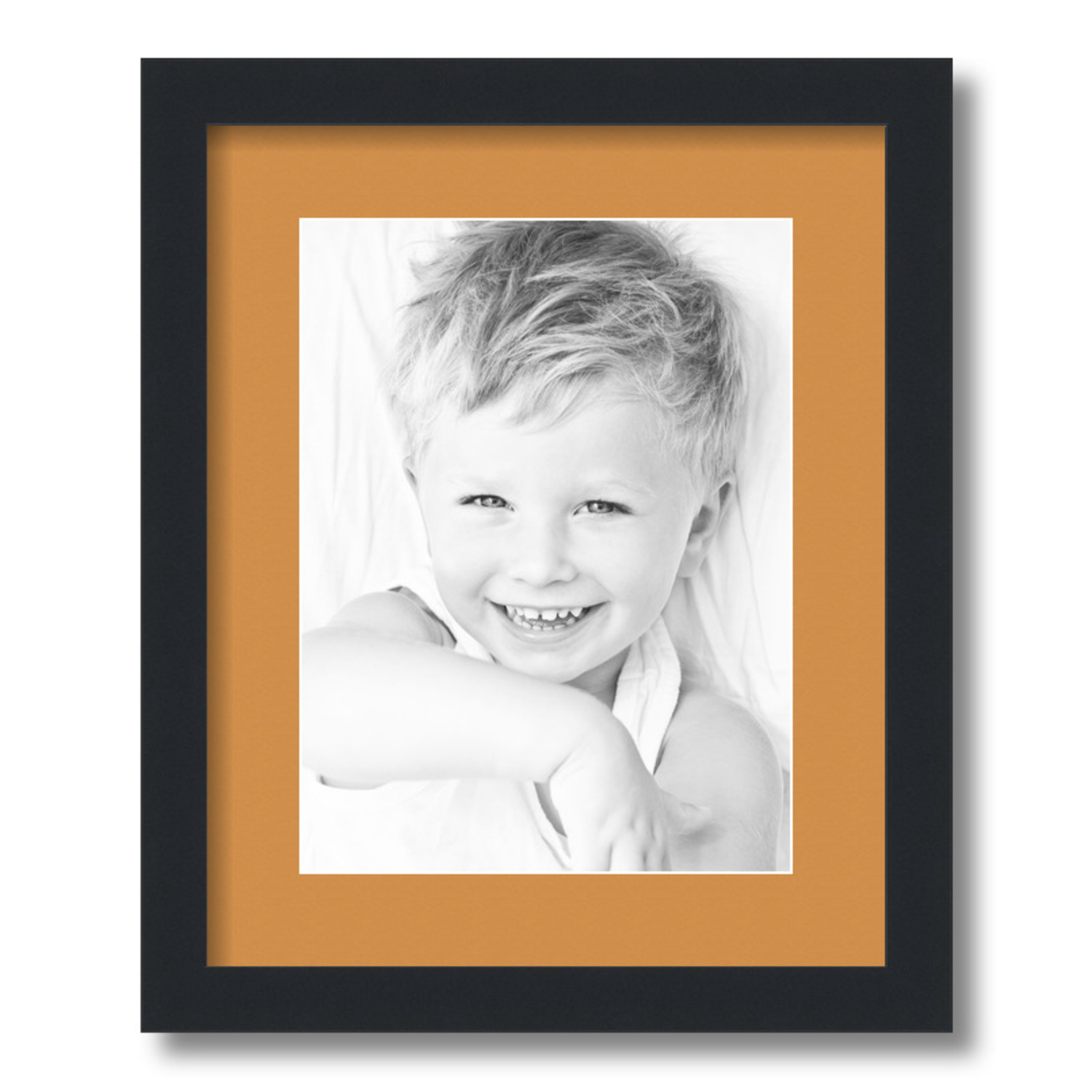 ArtToFrames Matted 13x16 Black Picture Frame with 2" Mat, 9x12 Opening 3926