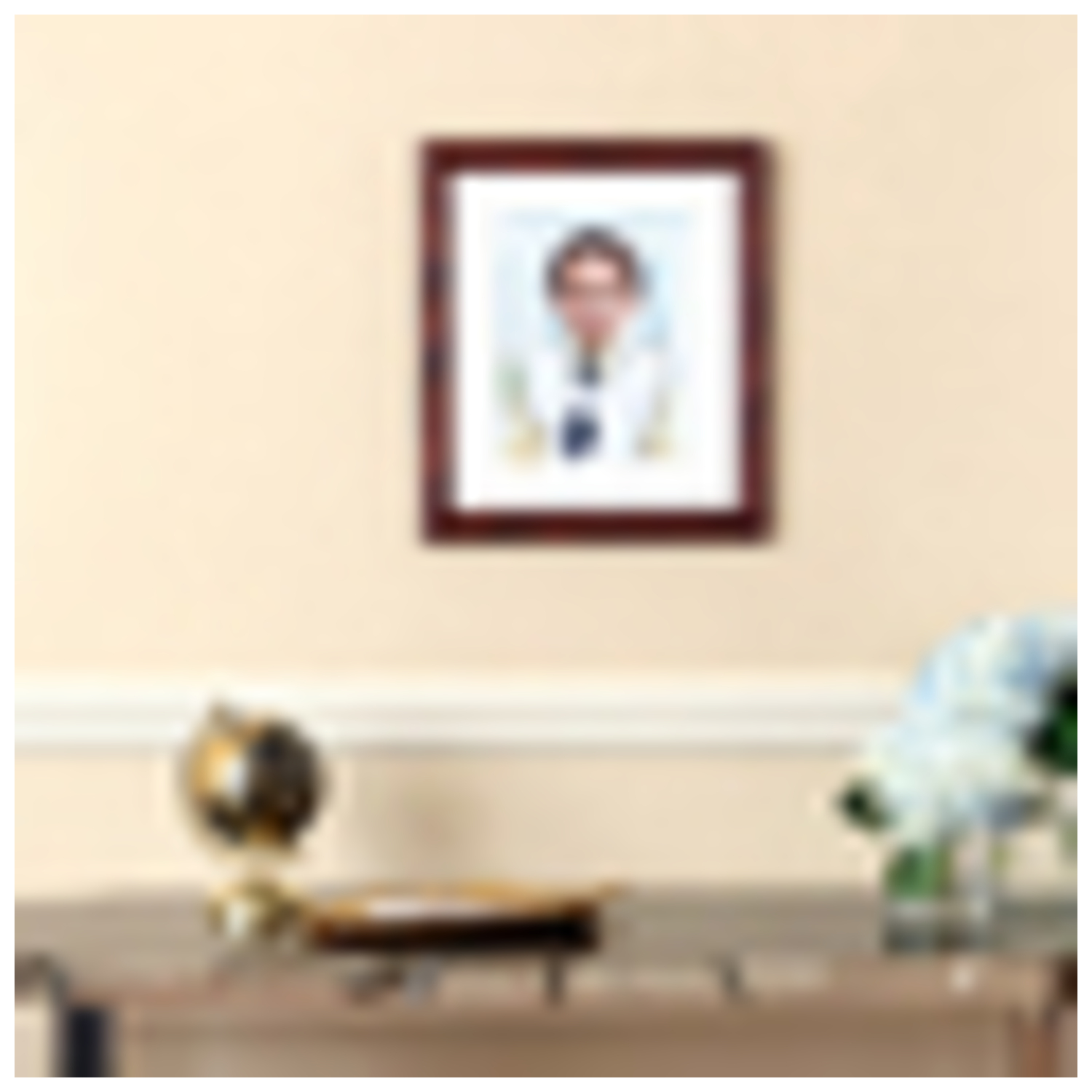 ArtToFrames 21 x 25" Traditional Custom Picture Poster Frame 1.25" Wide A8PN - Picture 16 of 29