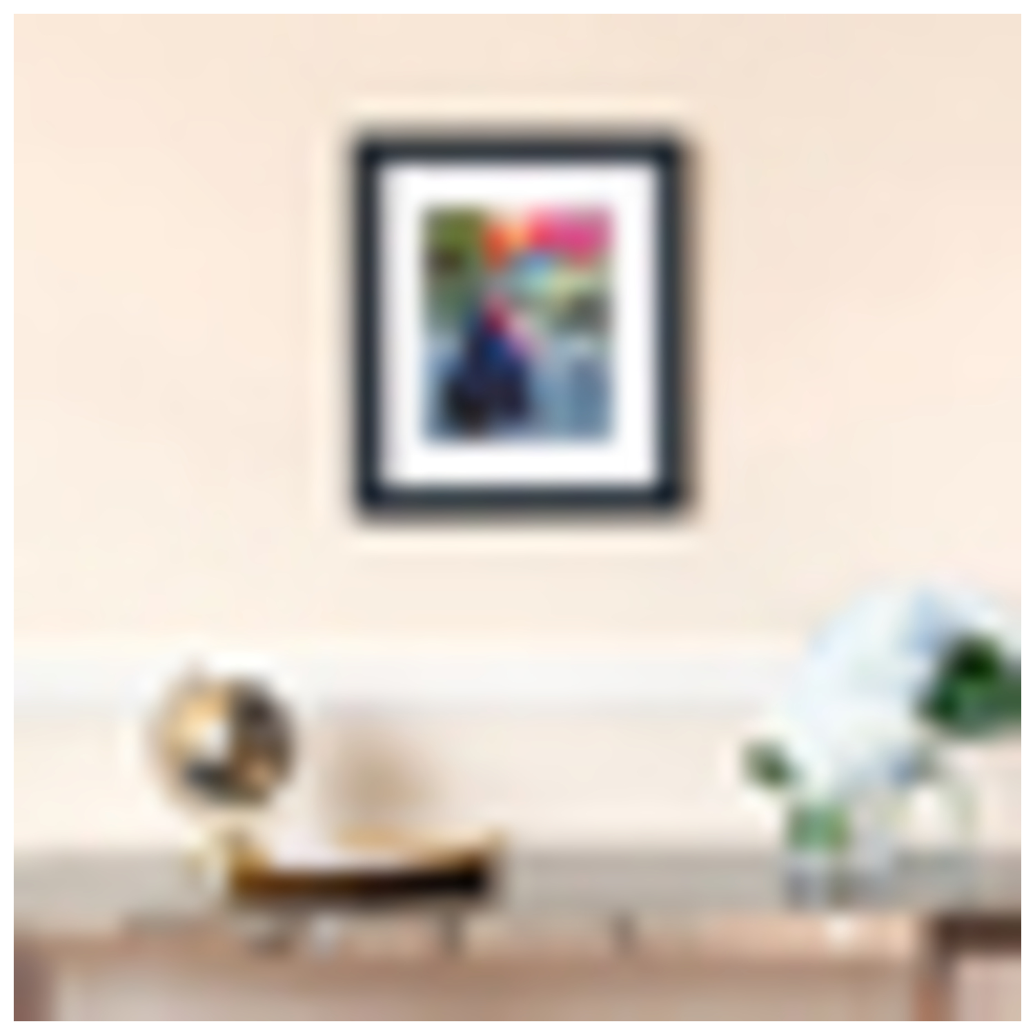 ArtToFrames 17 x 32" Modern Custom Picture Poster Frame 1.25" Wide A47NC - Picture 14 of 20