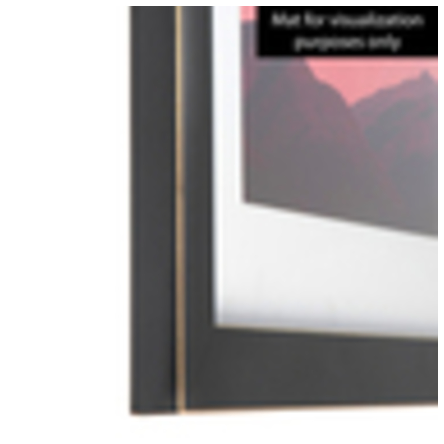 ArtToFrames 14 x 16" Modern Custom Picture Poster Frame 1.25" Wide A46KB - Picture 52 of 68