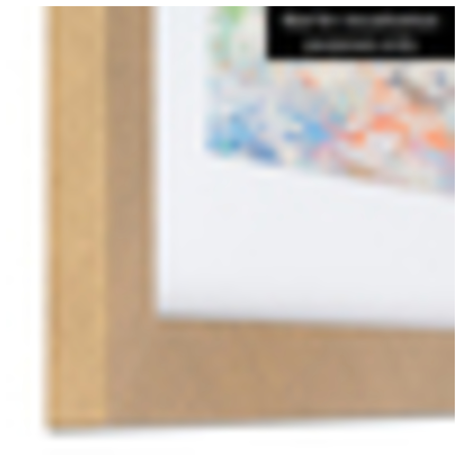 ArtToFrames 14 x 30" Modern Custom Picture Poster Frame 1.25" Wide A46KP - Picture 52 of 75