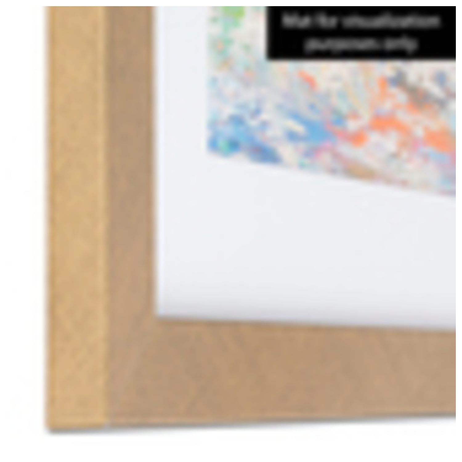 ArtToFrames 10 x 18" Modern Custom Picture Poster Frame 1.25" Wide A46GJ - Picture 52 of 75
