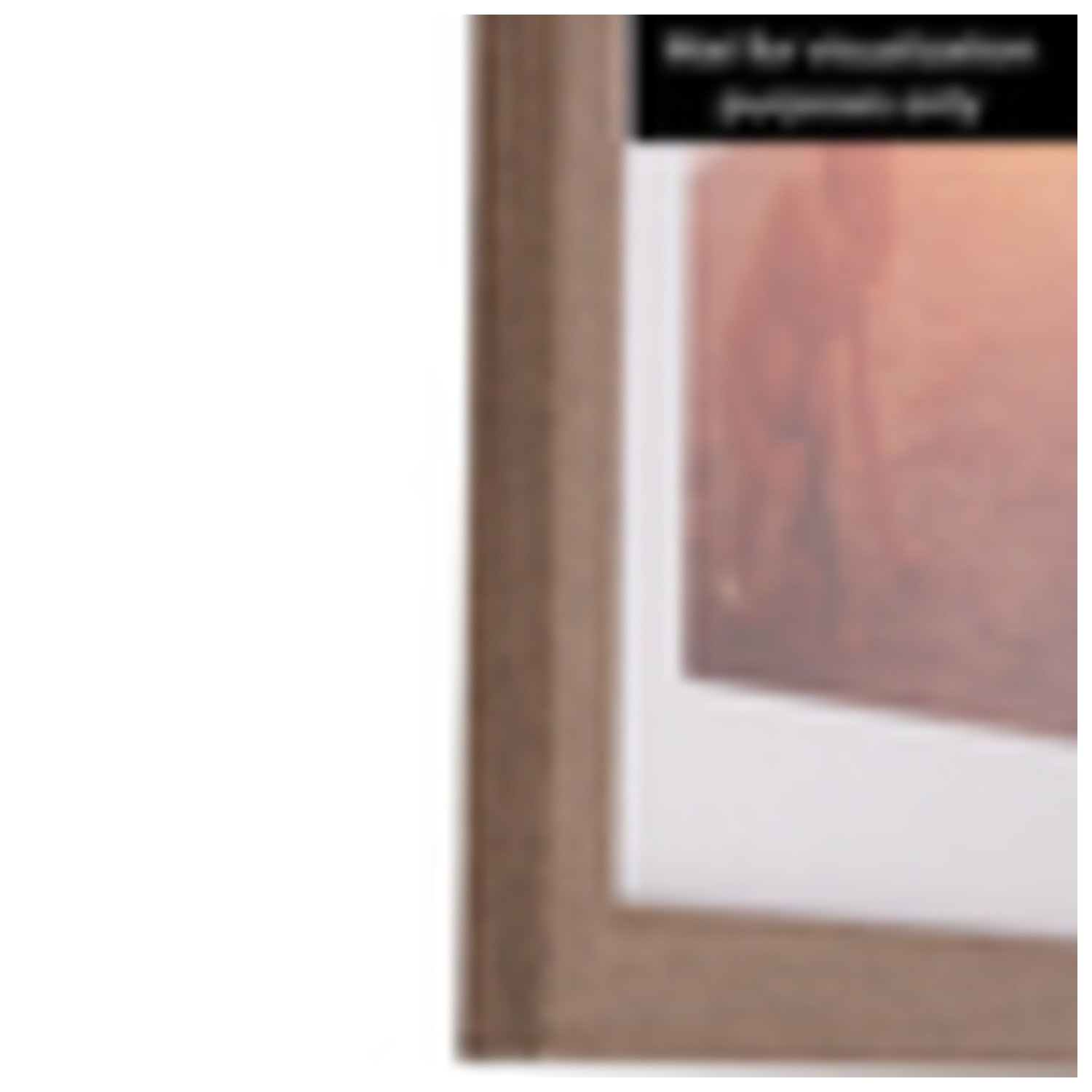 ArtToFrames 20x20 Inch Picture Frame, This 1.25 Inch Custom MDF